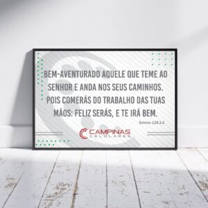 Quadro Versículo Bíblico